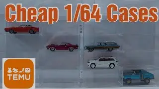 Unboxing Cheap 1/64 Acrylic Display Cases from TEMU