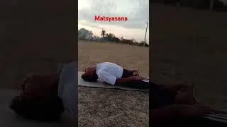 Matsyasana | fish pose  | steps | benifits | karn academy yogasana #yoga#trending #viralvideo #army