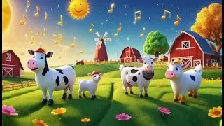 Farmer in the Dell Builds a Music Farm | Best Nursery Rhymes and Kids Songs