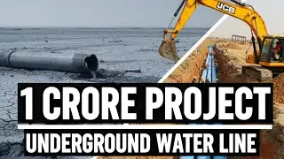 Underground pipe line project part 2. 