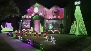 Walk the Dinosaur - 2023 Halloween Light Show