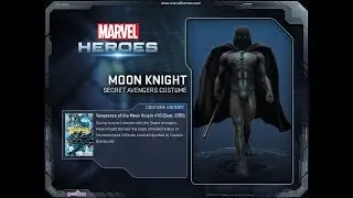 Marvel Heroes Moon Knight Secret Avengers Costume