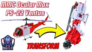 Mmc Ocular Max PS-22 Ventus Transform from helicopter to arm