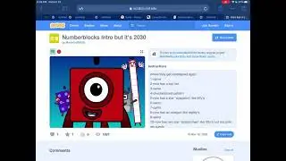 Numberblocks intro but it&rsquo;s 2030