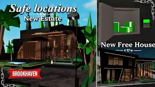🌿Safe Locations in New Estate & New Free House | Brookhaven Wolf Den Update🌿 #brookhaven #update