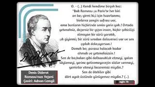 Denis Diderot - Rameaunun Yeğeni  (&Ccedil;eviri Adnan Cemgil)