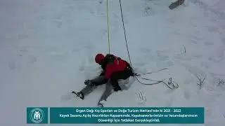 Ergan Dağı Kış Sporları ve Doğa Turizm Merkezi&rsquo;nde Tatbikat Ger&ccedil;ekleştirildi.