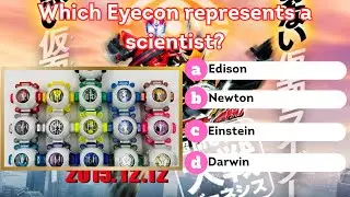 (504) Kamen Rider Ghost 10th Anniversary Quiz | 25 Questions Challenge!