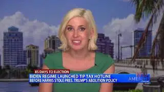 REAL AMERICA -- Dan Ball W/ Caroline Sunshine, Election 2024 & Hypocrite Harris, 8/12/24