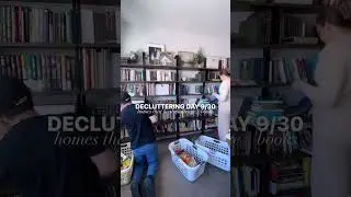 Books!  Let&rsquo;s declutter and organize them!  Day 9 of homes that heal