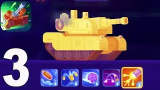 Tank Stars 2 - Gameplay Walkthrough part 3 - Abrams🔥(iOS,Android)