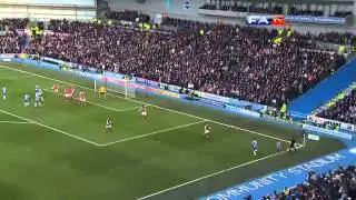 Brighton & Hove Albion 2-3 Arsenal | The FA Cup 4th Round 2013