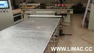 LIMAC duct board grooving machine