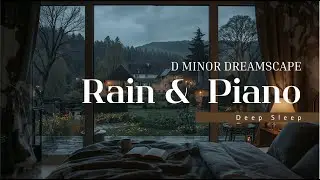 Rainy Afternoon in Alsace | D Minor Dreamscape | Countryside Garden Nap Ambience