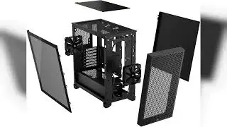 Review: Corsair 3000D Airflow Mid-Tower PC Case &ndash; 3-Pin Fans &ndash; Four-Slot GPU Support &ndash; Fits up...