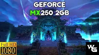 WoW Battle for Azeroth on NVIDIA GeForce MX250 (1080p GRAPHICS FPS TEST)