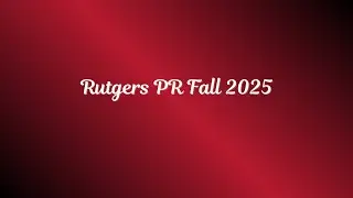 Scarlet Smash PR Fall 2025