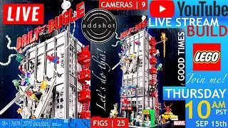 🔴 Building The LEGO Marvel Daily Bugle (76178) Live!