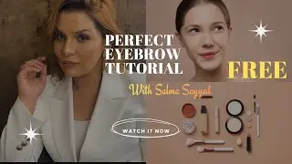How to Shape Eyebrows Perfectly for Your Face | SALON COURSE FREE BY SALMA SAYYED