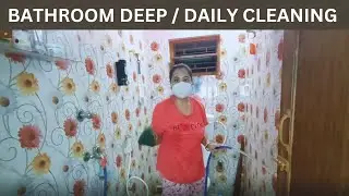 BATHROOM DEEP / DAILY CLEANING II CLEAN LIME, HARD WATER & RUST STAINS