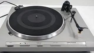 GRUNDIG PS 4500 - классический немецкий проигрыватель винила японского производства