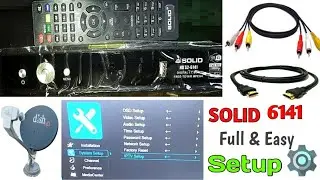 Solid 6141 Full Setup with satellite... 🛰