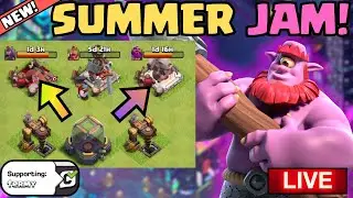 Throwers are Still My NEW Favorite Army! No Hero Wars are BRUTAL... (Clash Of Clans LIVE)