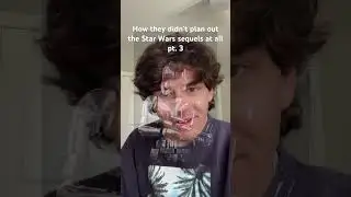 How they didn&rsquo;t plan out the Star Wars sequels at all pt. 3 #shortsviral #shorts #starwars