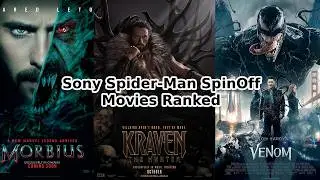 Sony's Spider-Man SpinOff Movies Ranked