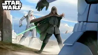 The ONLY Way to Beat Luke Skywalker in a Duel - Star Wars Explained