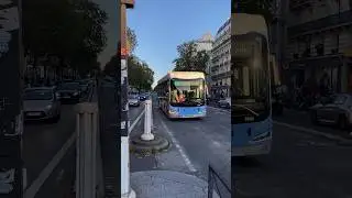 [RATP] Irizar ie bus 12 &mdash; 3886 &mdash; bus ligne 58 #shorts #idfm #ratp #bus #buses #paris #irizar #elec