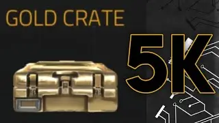 5K GOLD CRATE OPENING (EPIC!) | Forward Assault