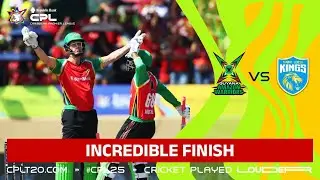 CRAZY Final Ball Finish Between Guyana and Saint Lucia! | CPL 2025