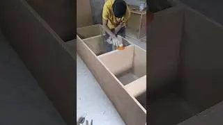 Tendum kitchen Boxe making process #woodworking #furnituremaking #shortvideo