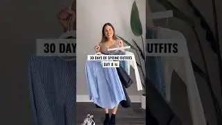 DAY 8: Spring Outfits 2023 💐#outfitideas #springfashion #shorts_ #ootd