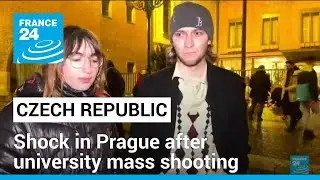 Shock in Prague after university mass shooting &bull; FRANCE 24 English