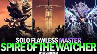 Solo Flawless Master Spire of the Watcher Dungeon [Destiny 2]