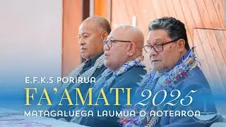 EFKS Porirua Fa'amati 2025