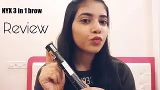 NYX 3 in 1 brow pencil review | official heena vahid.