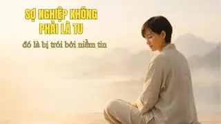 Sợ Nghiệp Đến Mức Không Dám Sống – Bạn Đang Tu Hay Đang Bị Trói Bởi Niềm Tin