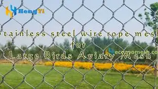 Galvanised bird mesh,Wire rope netting,Wire mesh for animal enclosure,Birds net manufacturer