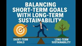 Balancing Short Term Goals with Long Term sustainability #shorttermgoals #longterminvestment
