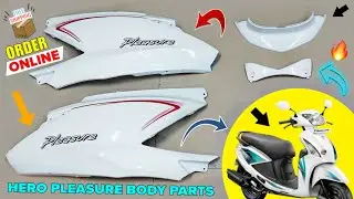 Hero Pleasure New Model Body Parts 🤍 | +91 98932 35053 ✅ Order Online ~ Hero Pleasure Body Kit Price