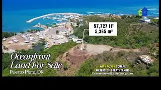 Beachfront Land For Sale in Puerto Plata DR&mdash;Ideal for Luxury Development or Private Mansion!