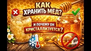 How to store honey and why it crystallizes.