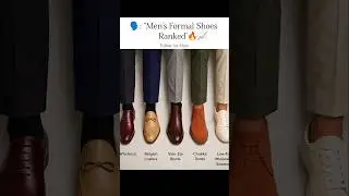 🗣️ Men's Formal Shoes Ultimate Guide💯#shorts #outfitideas