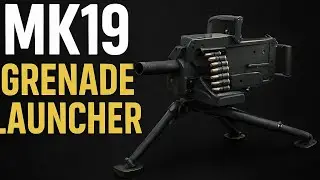MK19: The Explosive Machine Gun That Fires 300 Grenades Per Minute #MilitaryWeapons
