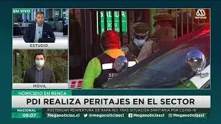Hombre muere tras ser baleado en plena calle en la comuna de Renca