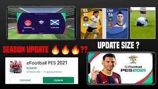 ALL DETAILS & INFORMATION THAT YOU NEED TO KNOW ABOUT PES 2021 MOBILE SEASON UPDATE