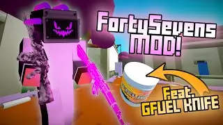 I MADE A *NEW* KRUNKER MOD! (FortySevens Mod) (GFuel Knife) | Krunker.io Mod